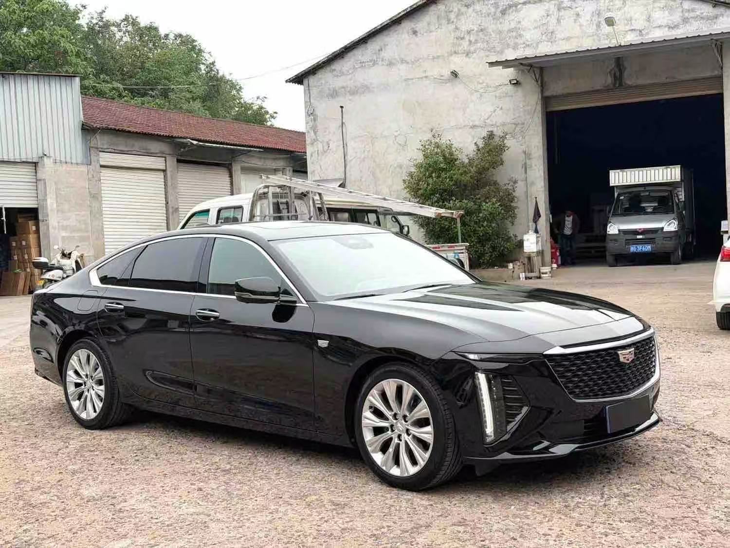 Cadillac CT6 2024 imported from China to Saudi Arabia — rear view