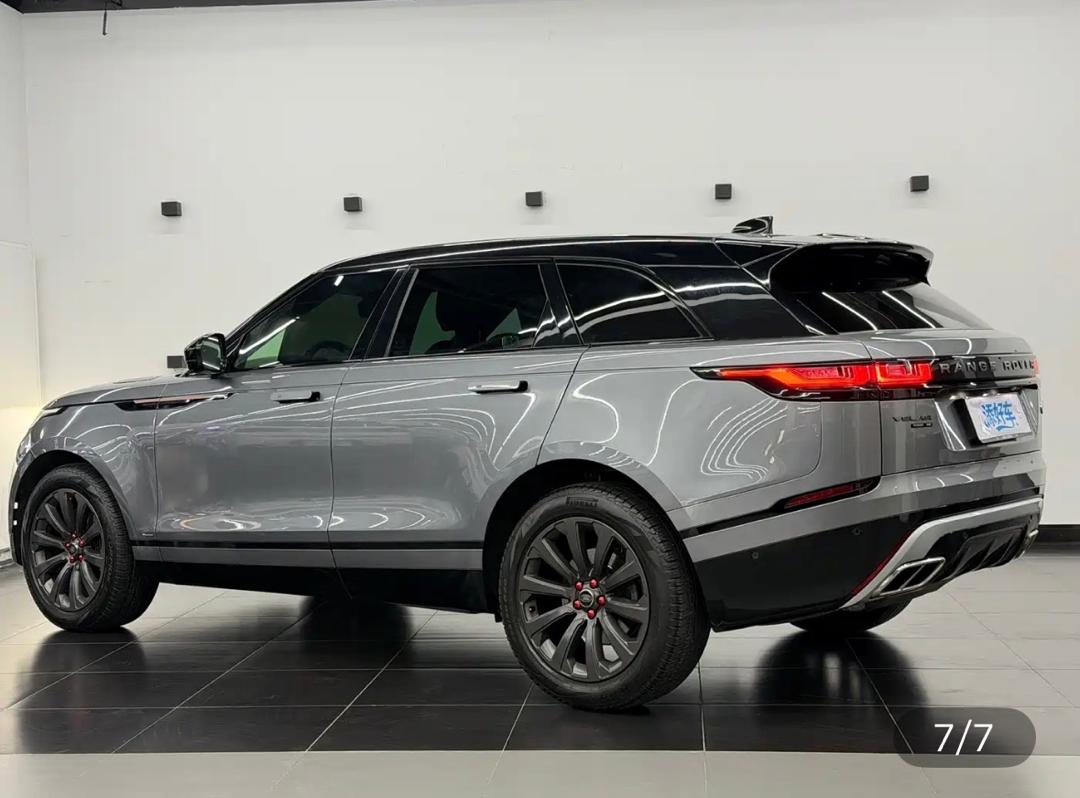 LAND ROVER VELAR 3.0T 2022 imported from China to Saudi Arabia — side view