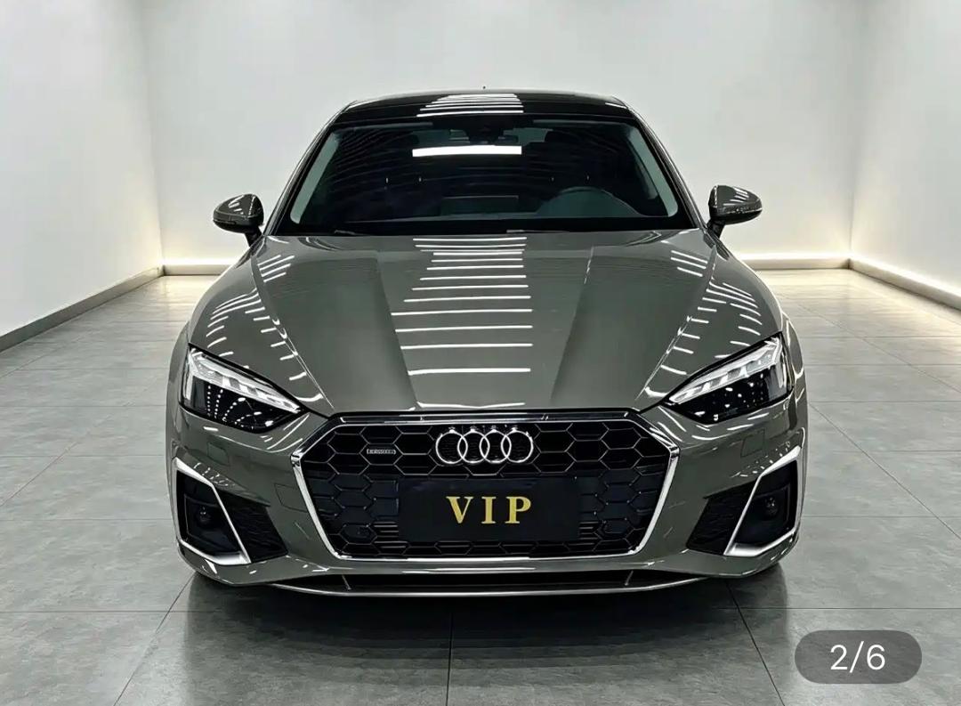 AUDI A5 2024 imported from China to Saudi Arabia — rear view