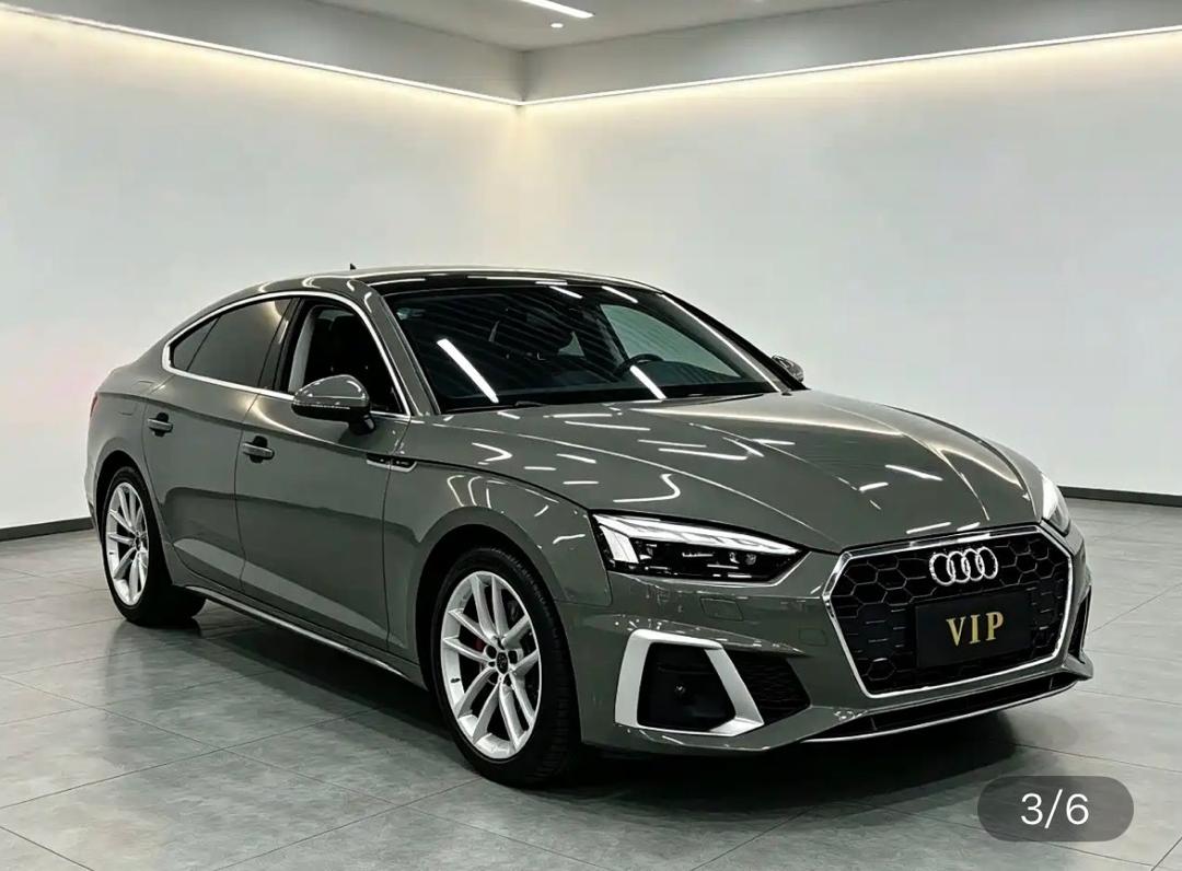 AUDI A5 2024 imported from China to Saudi Arabia — side view