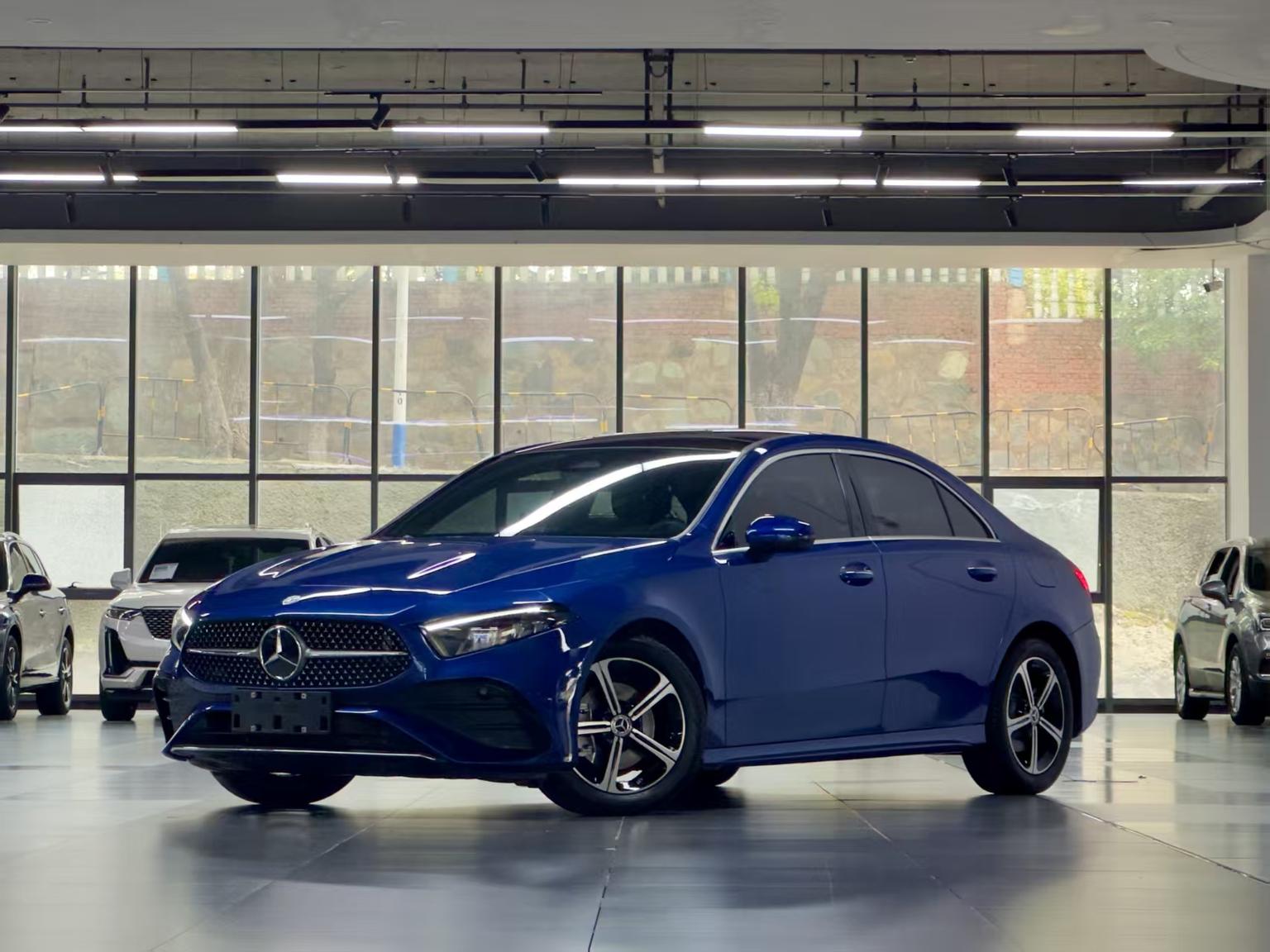 Benz A200 L Sport Sedan 2023 imported from China to Saudi Arabia