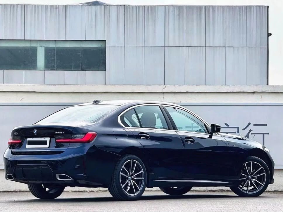 BMW 325i M Sport Package 2025 imported from China to Saudi Arabia — rear view