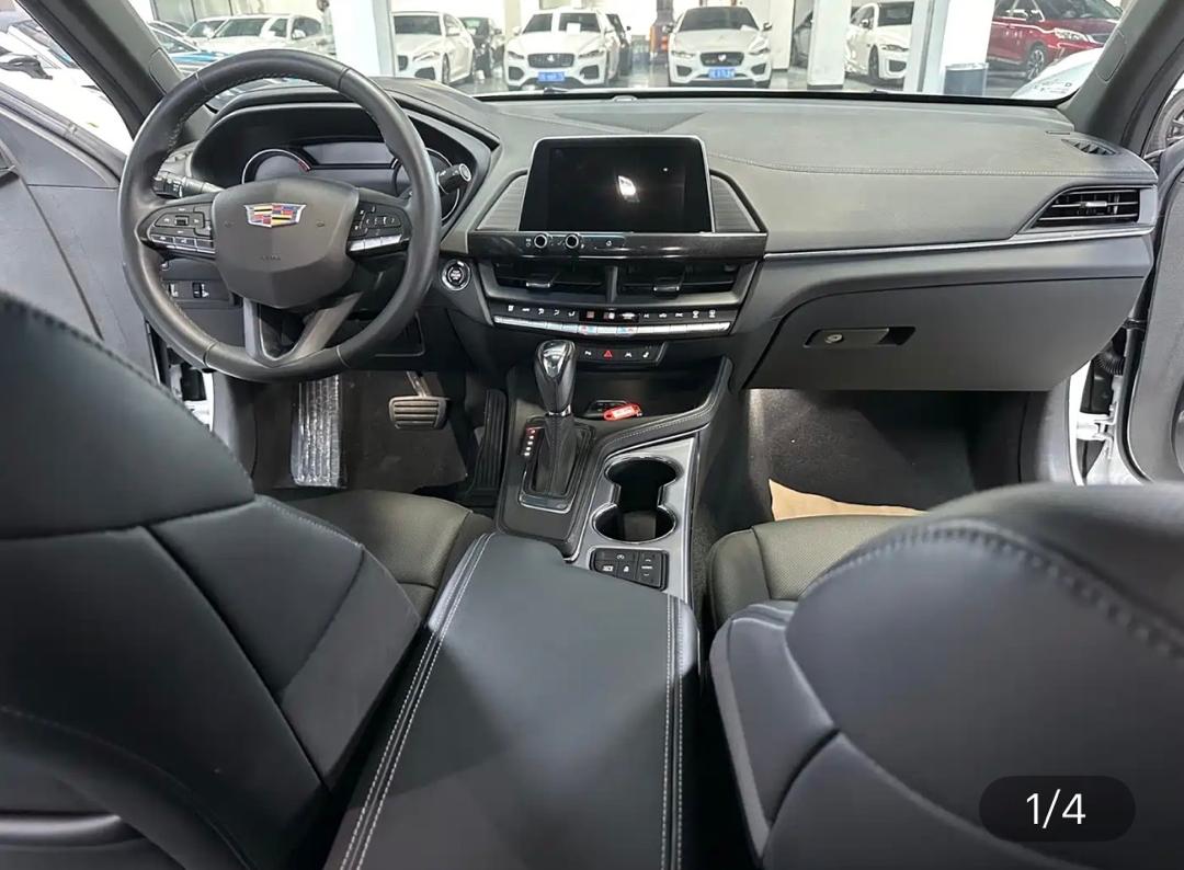 Cadillac CT4 2023 imported from China to Saudi Arabia — side view