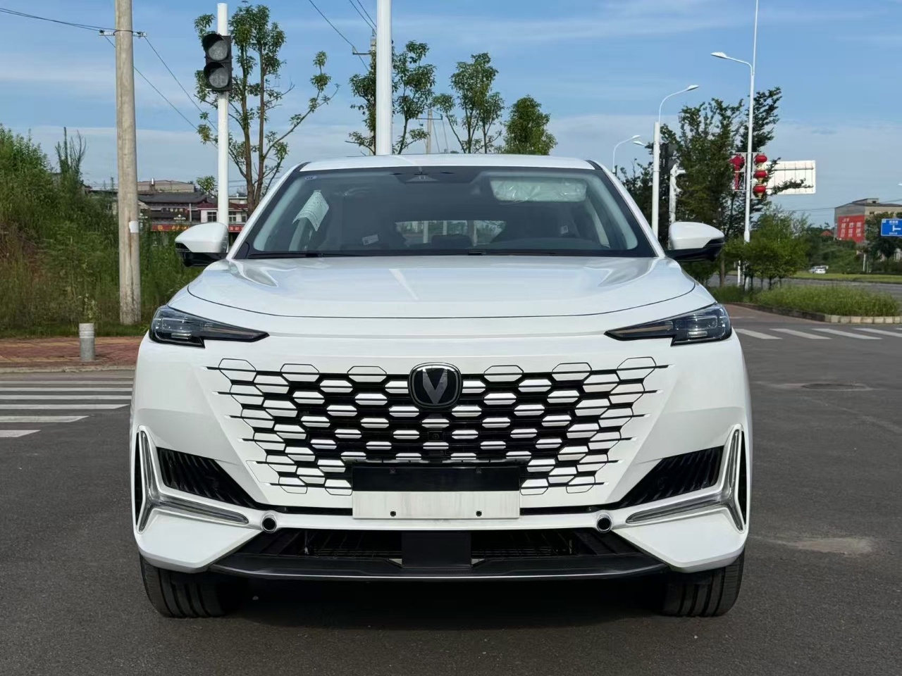 Changan UNI-K 2026 imported from China to Saudi Arabia — rear view
