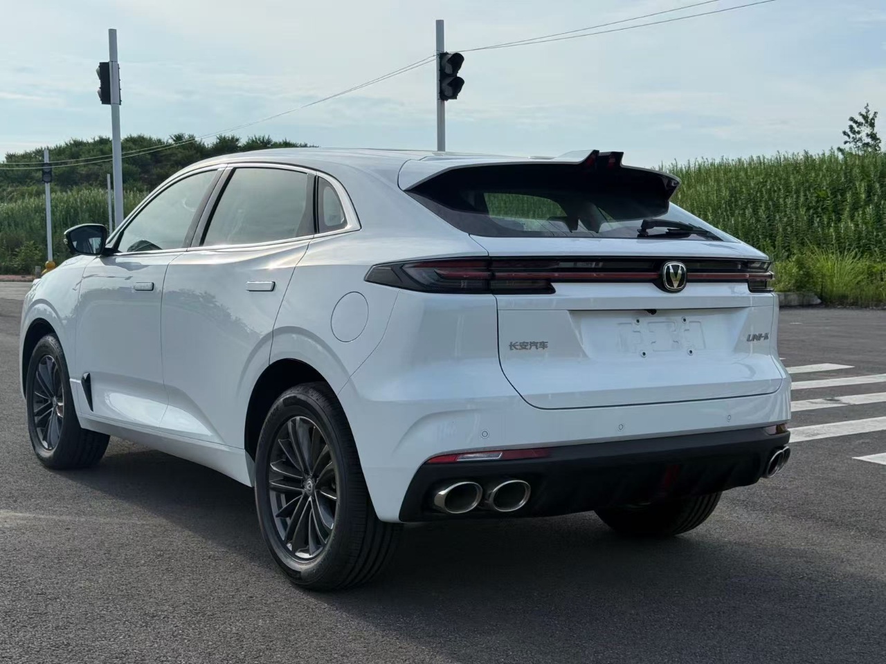 Changan UNI-K 2026 imported from China to Saudi Arabia — side view
