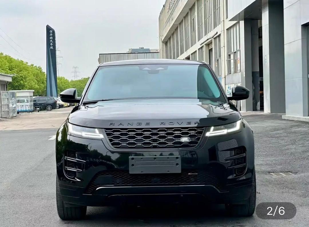 LAND ROVER EVOQUE 2023 imported from China to Saudi Arabia — rear view