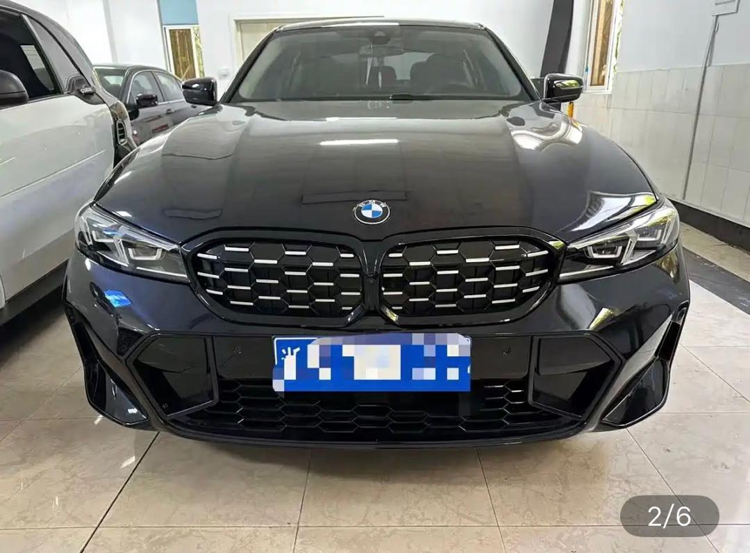 BMW 325Li M kit 2024 imported from China to Saudi Arabia — rear view