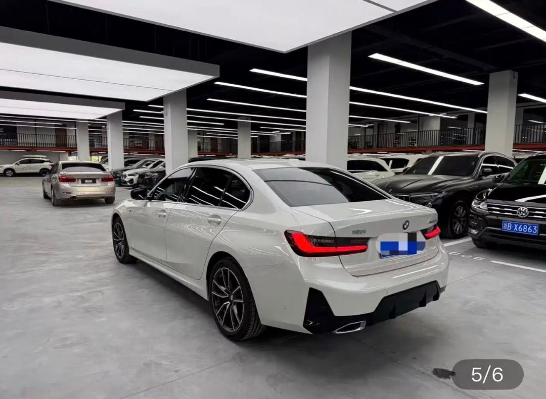 BMW 325Li M kit 2025 imported from China to Saudi Arabia — rear view
