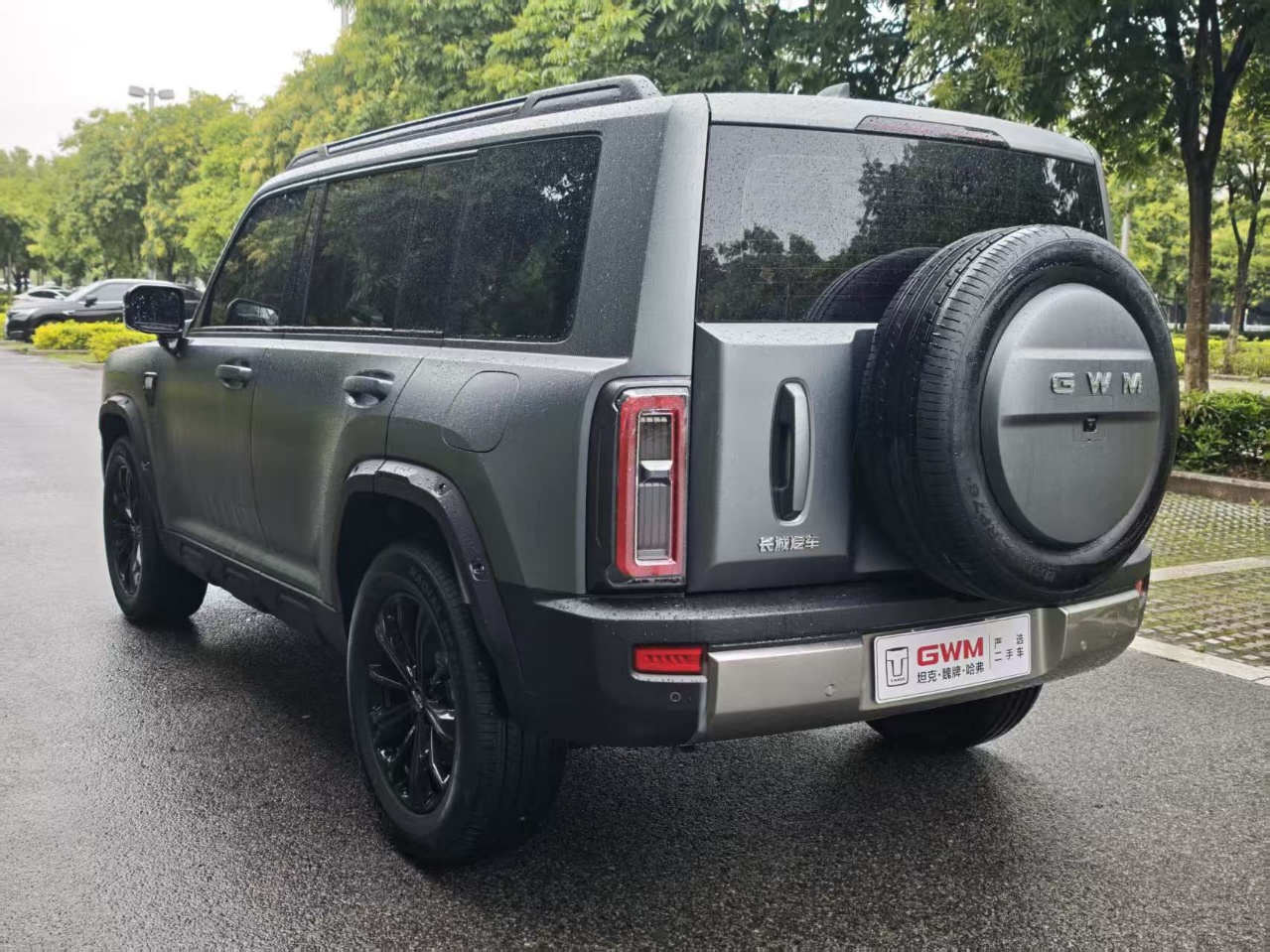 Haval V7 2026 imported from China to Saudi Arabia — rear view