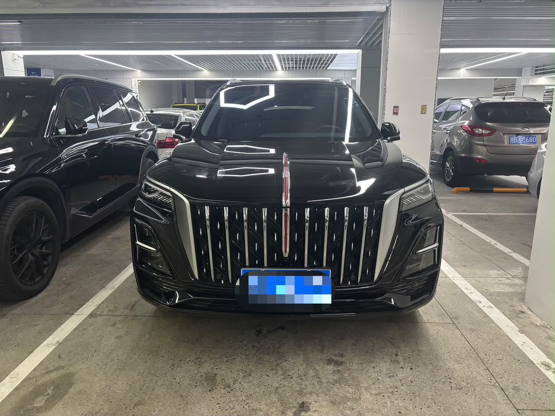HONGQI HS5 Deluxe Pro 2025 imported from China to Saudi Arabia — side view