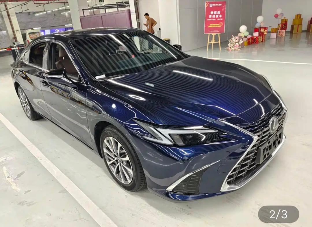 LEXUS ES200 2026 imported from China to Saudi Arabia — rear view