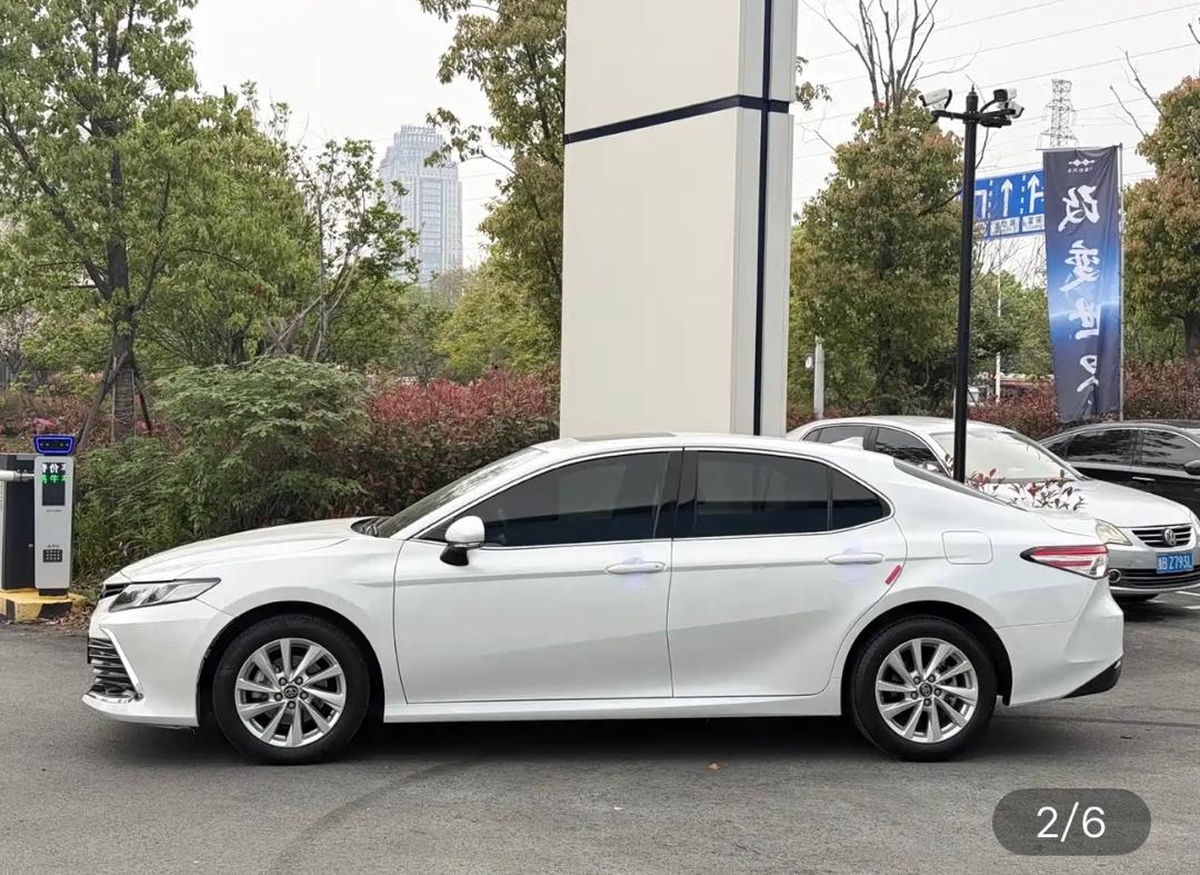 TOYOTA CAMRY 2023 imported from China to Saudi Arabia — rear view
