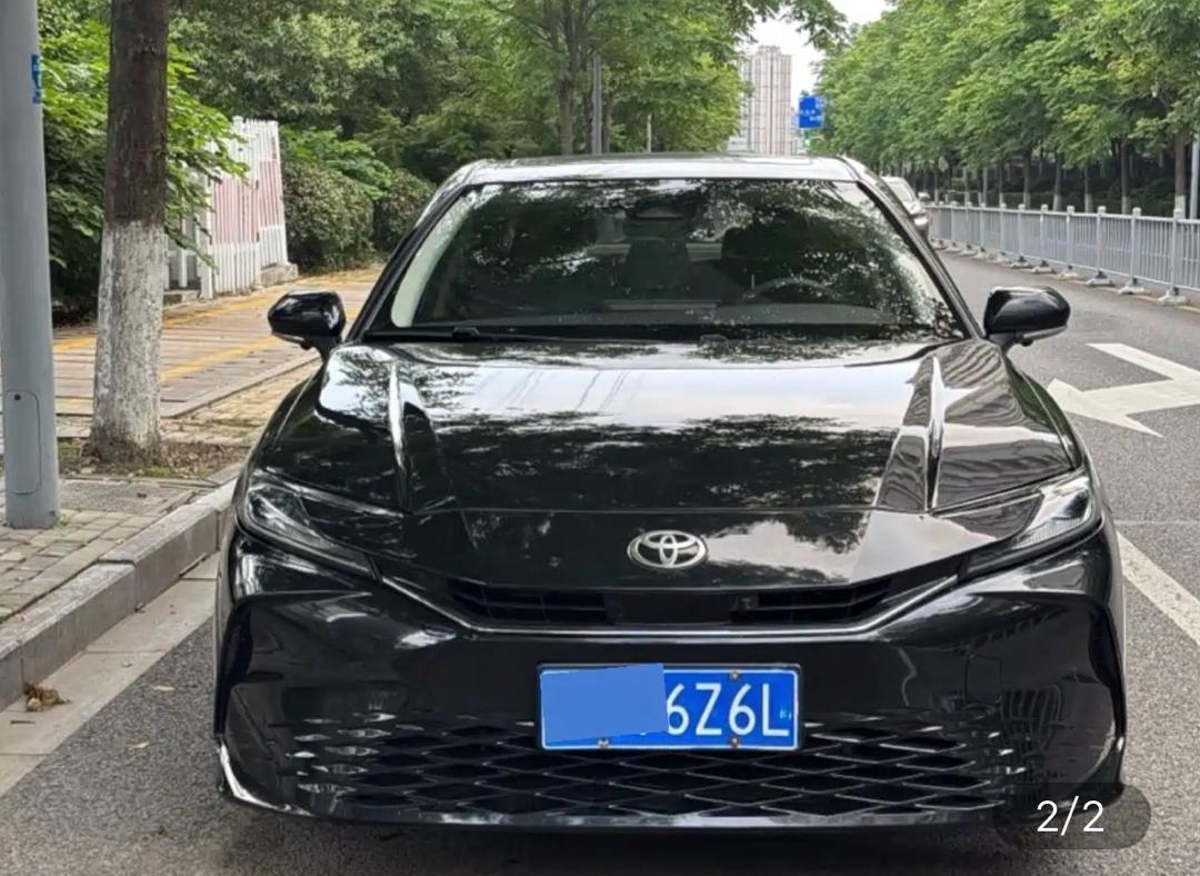 TOYOTA CAMRY 2024 imported from China to Saudi Arabia — rear view