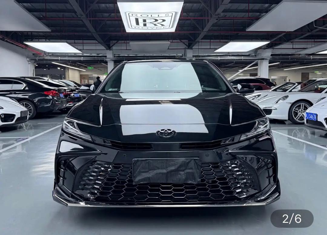 TOYOTA CAMRY 2025 imported from China to Saudi Arabia — rear view